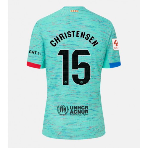 Fotbalové Dres Barcelona Andreas Christensen #15 Alternativní 2023-24 Krátký Rukáv